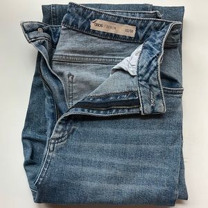 Asos Jeans with raw frayed hem
